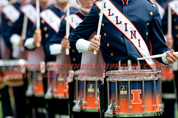 Youngstown State at Illinois, Saturday, August 30, 2014 - Marching Illini Photos