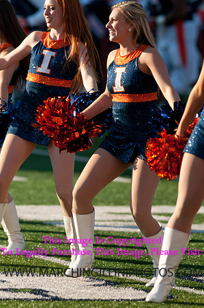 Northwestern Wildcats at Illinois Fighting Illini, Saturday, November 30, 2013 - Marching Illini Photos