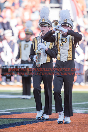 Purdue Boilermakers at Illinois Fighting Illini, Saturday, October 8, 2016 - Marching Illini Photos