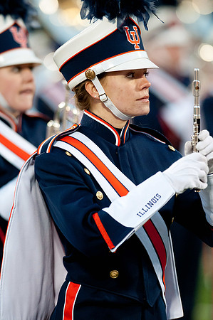 Northwestern Wildcats at Illinois Fighting Illini, Saturday, November 30, 2013 - Marching Illini Photos