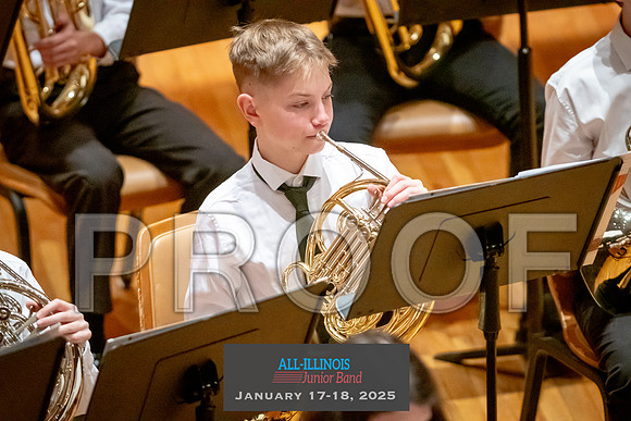 2025 All-Illinois Junior Band January 17-18, 2025