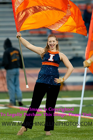 Northwestern Wildcats at Illinois Fighting Illini, Saturday, November 30, 2013 - Marching Illini Photos