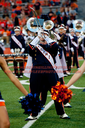 Texas State at Illinois, Saturday, September 20, 2014 - Marching Illini Photos