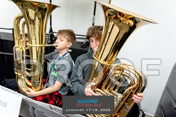 2025 All-Illinois Junior Band January 17-18, 2025