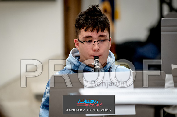 2025 All-Illinois Junior Band January 17-18, 2025