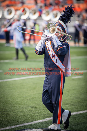 Rutgers Scarlett Knights at Illinois Fighting Illini, Saturday, October 14, 2017 - Marching Illini Photos