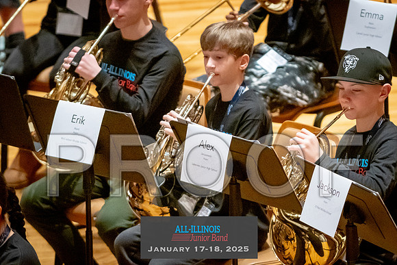2025 All-Illinois Junior Band January 17-18, 2025