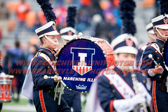 Wisconsin Badgers at Illinois Fighting Illini, Saturday, October 28, 2017 - Marching Illini Photos