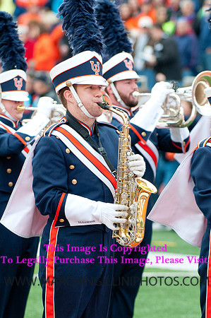 Michigan State Spartans at Illinois Fighting Illini, Saturday, October 26, 2013 - Marching Illini Photos