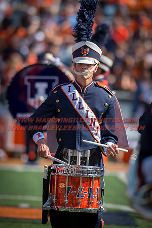Rutgers Scarlett Knights at Illinois Fighting Illini, Saturday, October 14, 2017 - Marching Illini Photos