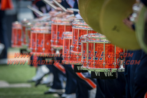 Rutgers Scarlett Knights at Illinois Fighting Illini, Saturday, October 14, 2017 - Marching Illini Photos