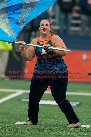 Nebraska at Illinois Oct. 3, 2015 - MI Flags 006