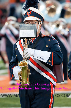 Northwestern Wildcats at Illinois Fighting Illini, Saturday, November 30, 2013 - Marching Illini Photos