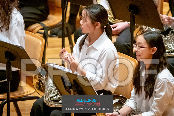 2025 All-Illinois Junior Band January 17-18, 2025