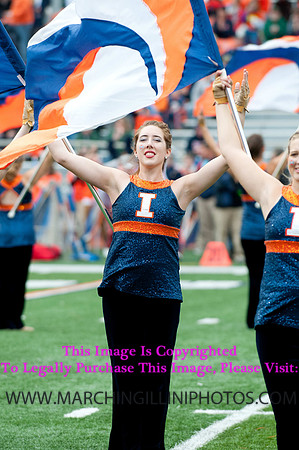 Michigan State Spartans at Illinois Fighting Illini, Saturday, October 26, 2013 - Marching Illini Photos