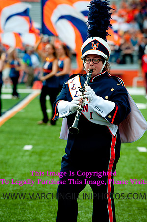 Texas State at Illinois, Saturday, September 20, 2014 - Marching Illini Photos
