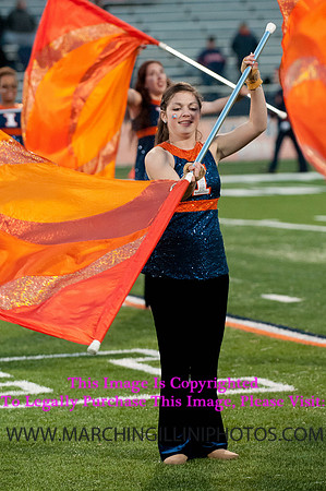 Northwestern Wildcats at Illinois Fighting Illini, Saturday, November 30, 2013 - Marching Illini Photos
