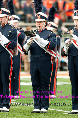 Michigan State Spartans at Illinois Fighting Illini, Saturday, October 26, 2013 - Marching Illini Photos