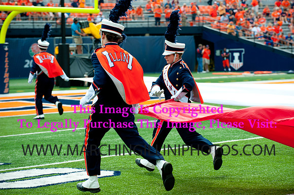 Texas State at Illinois, Saturday, September 20, 2014 - Marching Illini Photos