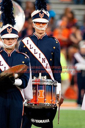 Texas State at Illinois, Saturday, September 20, 2014 - Marching Illini Photos