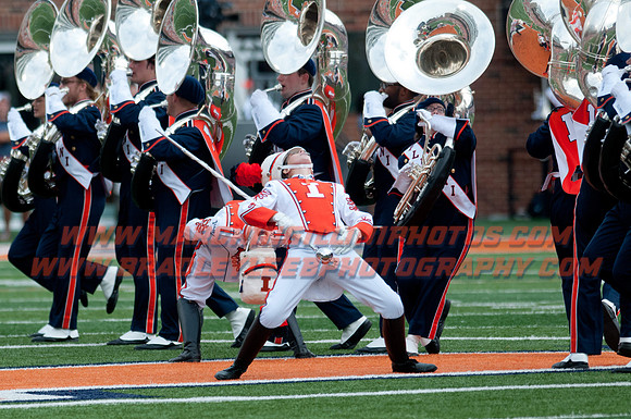 Youngstown State at Illinois, Saturday, August 30, 2014 - Marching Illini Photos