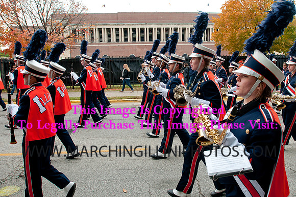 Michigan State Spartans at Illinois Fighting Illini, Saturday, October 26, 2013 - Marching Illini Photos