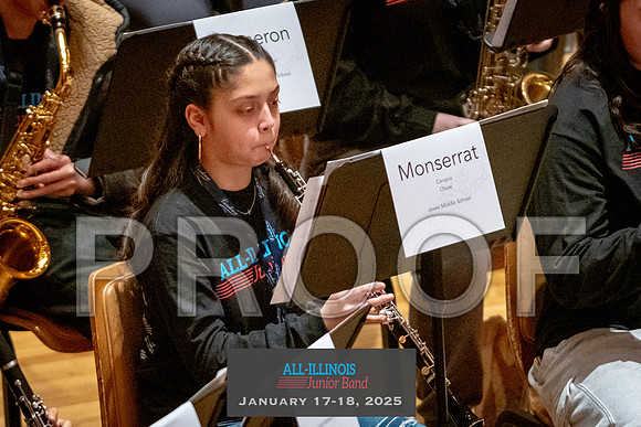 2025 All-Illinois Junior Band January 17-18, 2025