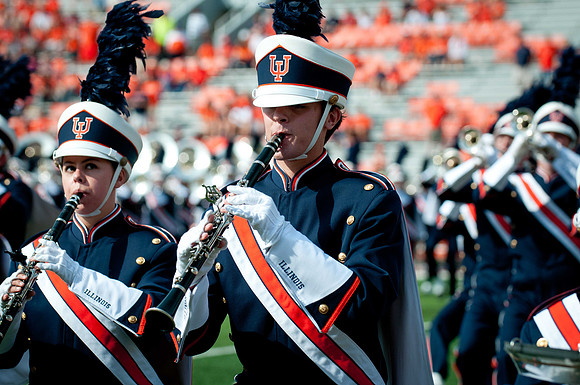 Miami (OH) Redhawks at Illinois Fighting Illini, Saturday, September 28, 2013 - Marching Illini Photos