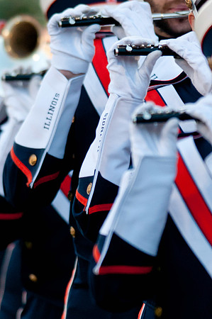 Northwestern Wildcats at Illinois Fighting Illini, Saturday, November 30, 2013 - Marching Illini Photos