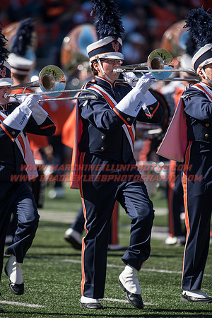 Purdue Boilermakers at Illinois Fighting Illini, Saturday, October 8, 2016 - Marching Illini Photos
