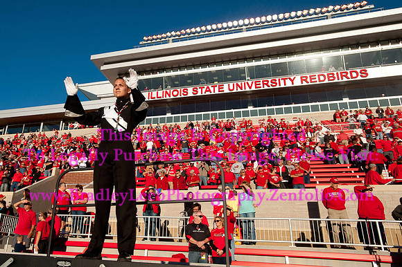Abilene Christian Wildcats at Illinois State Redbirds, Big Red Marching Machine.  September 21, 2013
