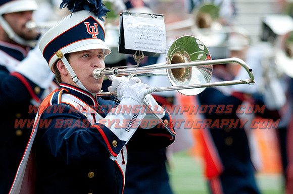 Youngstown State at Illinois, Saturday, August 30, 2014 - Marching Illini Photos