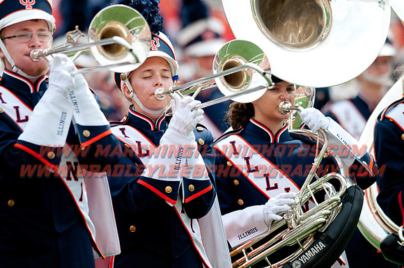 Youngstown State at Illinois, Saturday, August 30, 2014 - Marching Illini Photos