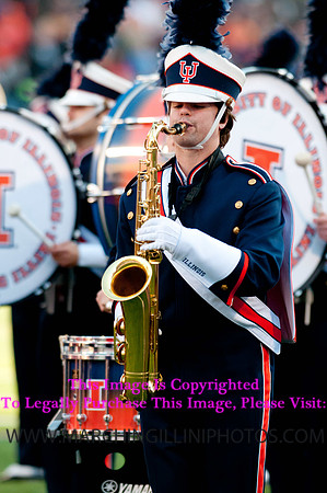 Northwestern Wildcats at Illinois Fighting Illini, Saturday, November 30, 2013 - Marching Illini Photos