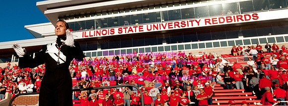 Abilene Christian Wildcats at Illinois State Redbirds, Big Red Marching Machine.  September 21, 2013