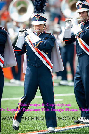 Miami (OH) Redhawks at Illinois Fighting Illini, Saturday, September 28, 2013 - Marching Illini Photos