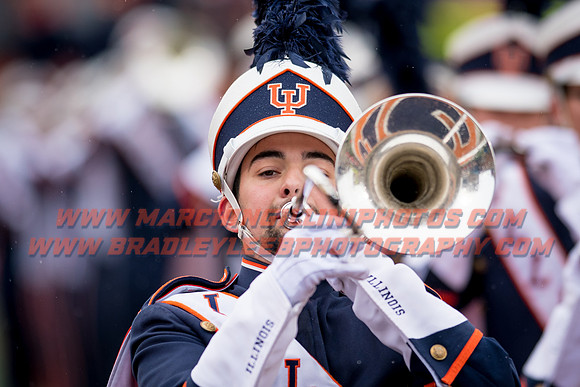 Wisconsin Badgers at Illinois Fighting Illini, Saturday, October 28, 2017 - Marching Illini Photos