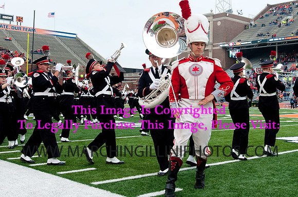Ohio State Buckeyes at Illinois Fighting Illini, Saturday, November 16, 2013 - Marching Illini Photos