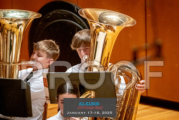 2025 All-Illinois Junior Band January 17-18, 2025