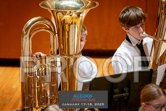 2025 All-Illinois Junior Band January 17-18, 2025