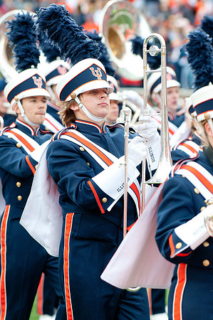 Michigan State Spartans at Illinois Fighting Illini, Saturday, October 26, 2013 - Marching Illini Photos
