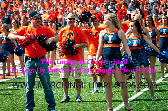 Miami (OH) Redhawks at Illinois Fighting Illini, Saturday, September 28, 2013 - Marching Illini Photos