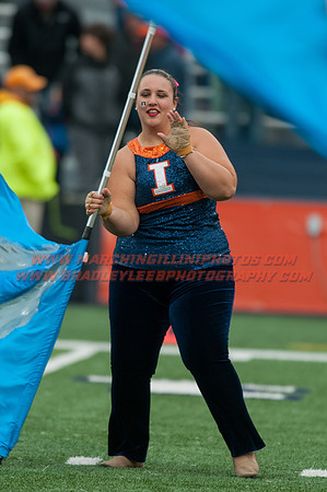 Nebraska at Illinois Oct. 3, 2015 - MI Flags 007