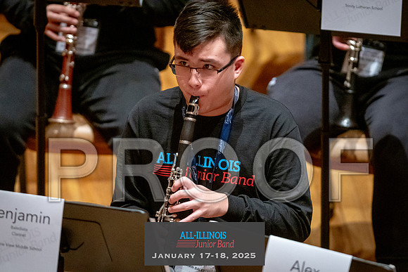2025 All-Illinois Junior Band January 17-18, 2025