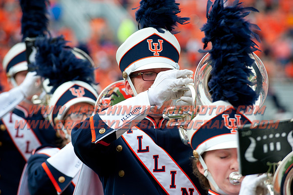 Texas State at Illinois, Saturday, September 20, 2014 - Marching Illini Photos
