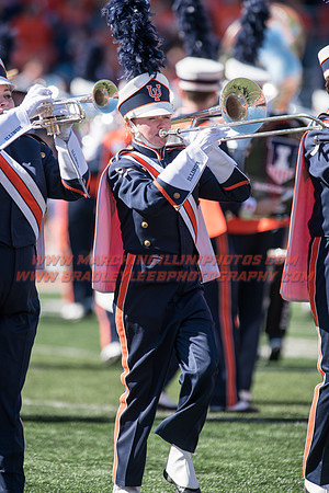 Purdue Boilermakers at Illinois Fighting Illini, Saturday, October 8, 2016 - Marching Illini Photos