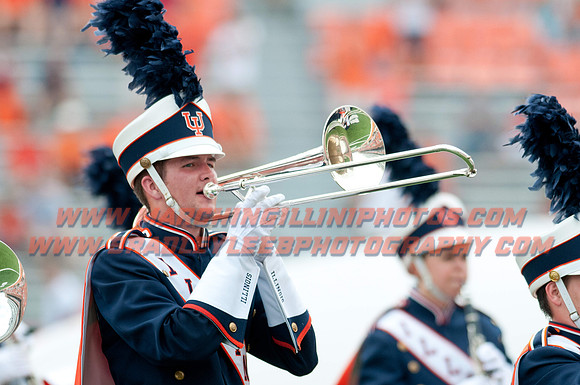 Youngstown State at Illinois, Saturday, August 30, 2014 - Marching Illini Photos