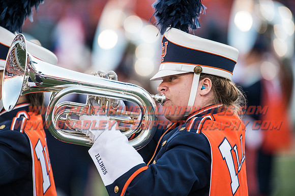 North Carolina at Illinois Fighting Illini, Saturday, September 10, 2016 - Marching Illini Photos