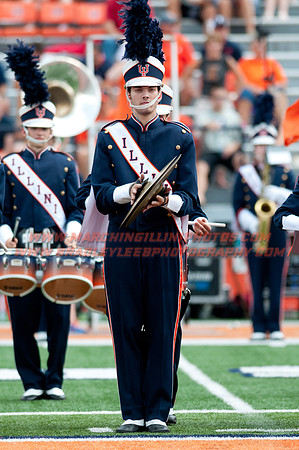 Youngstown State at Illinois, Saturday, August 30, 2014 - Marching Illini Photos