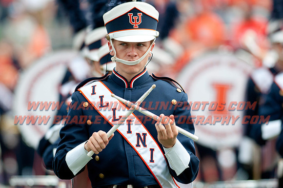 Youngstown State at Illinois, Saturday, August 30, 2014 - Marching Illini Photos